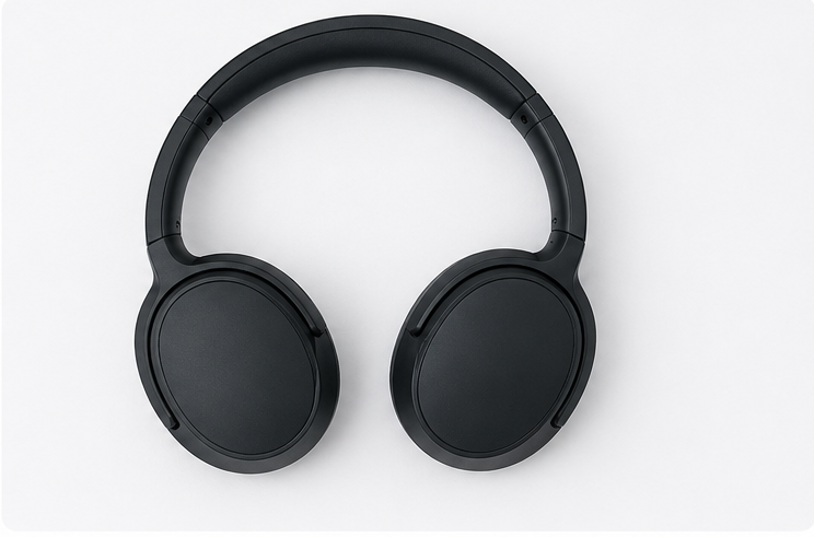 Wireless Over-Ear Bluetooth Headphones