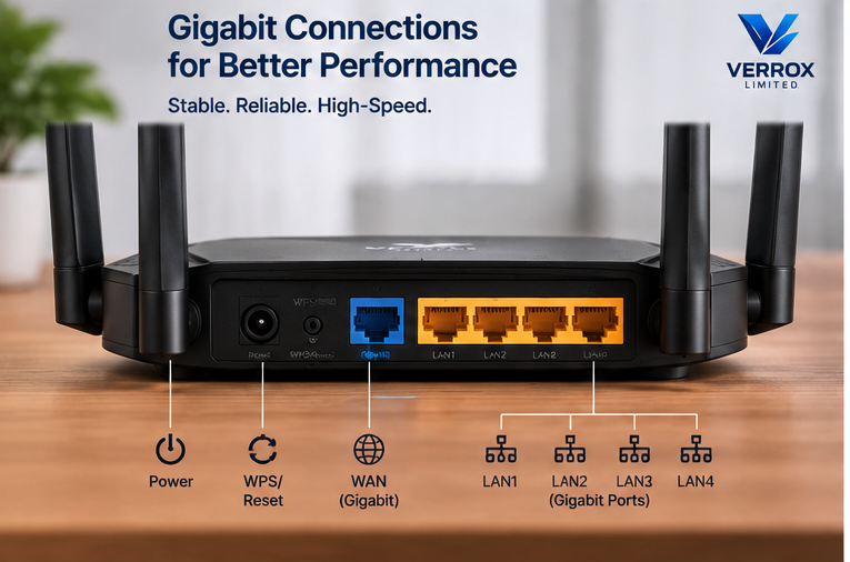 AX3000 Dual-Band Wi-Fi 6 Gigabit Router